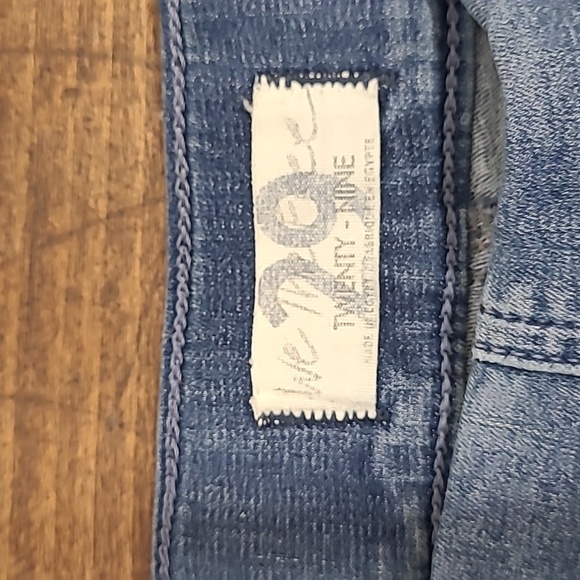 We The Free Jeans Women's sz 29 Pull On Skinny Leg Cropped High Rise Denim Jean - Picture 6 of 10